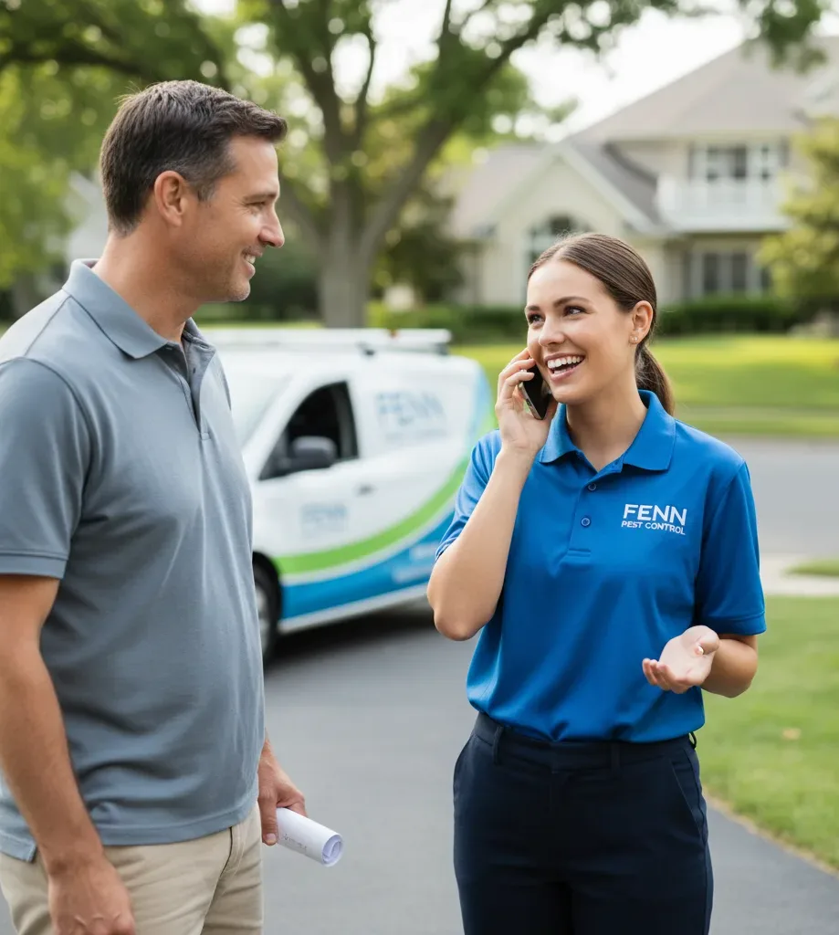 Fenn Pest Control customer support in Bloomer